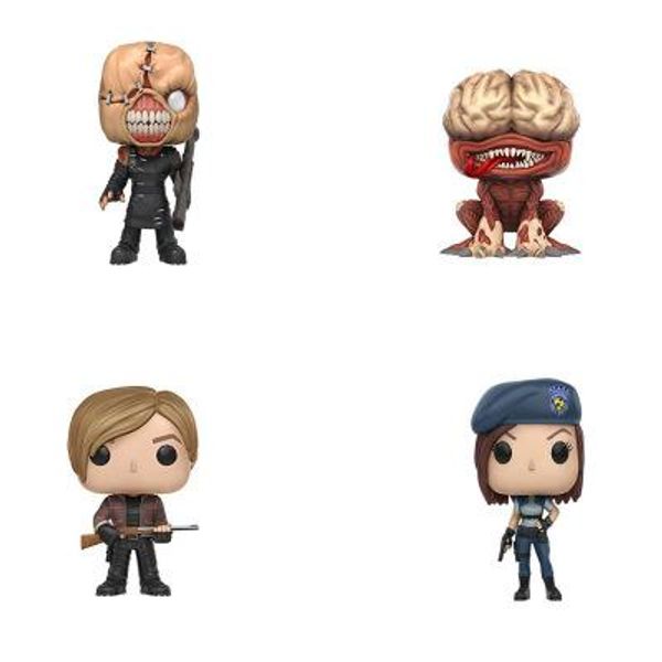 

kawaii funko pop nemesis #156 leons #155 jill #158 licker фигурка игрушки день рождения bobble head q edition подарок