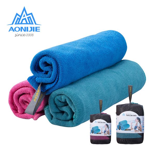 

aonijie e4083 microfiber gym bath towel travel hand face towel quick drying for fitness workout camping hiking yoga beach