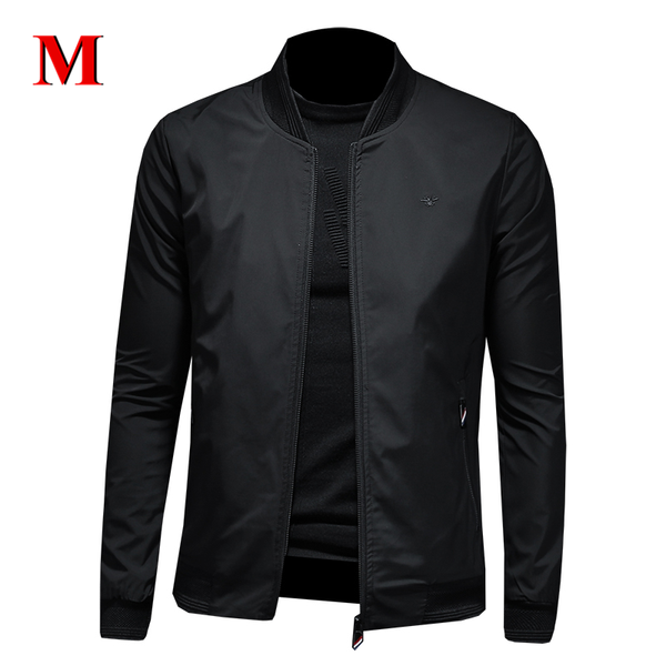 

men's jackets menne 2021 men jacket solid color baseball zipper coat, Black;brown