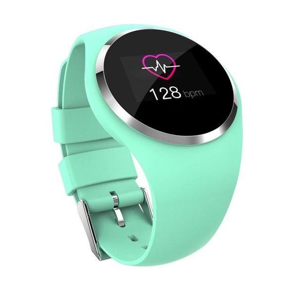 

karuno smart watch q1 women smartwatch clock blood pressure heart rate monitor fitness tracker students wristwatch bracelet, Slivery;brown