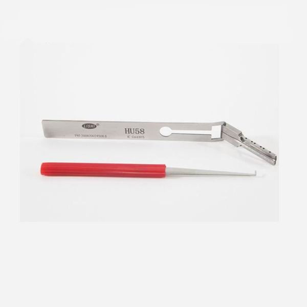 Lishi Hu58 For Old Bmw With External Milling Door Lock Pick Tool Unlock Tool For Bmw External Milling Door Open Tool Hu58 Locksmith Tools Lock Picks
