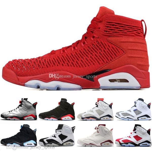 

2019 infrared bred 6 6s mens basketball shoes 3m reflective tinker flint sport blue white cement carmine men sneaker designer trainer