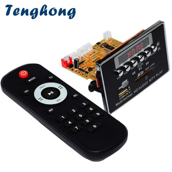 

tenghong dts lossless bluetooth mp3 decoder board dc5v audio decoding module fm radio wav wma flac ape mtv hd video player diy