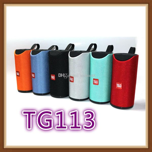 

tg113 loudspeaker bluetooth wireless speakers subwoofers handscall profile stereo bass bass support tf usb card aux line in hi-fi loud