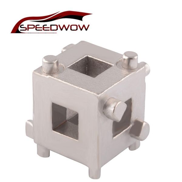 

speedwow car auto rear disc brake piston retractor tool 3/8 inch wind back cube calliper adaptor tools