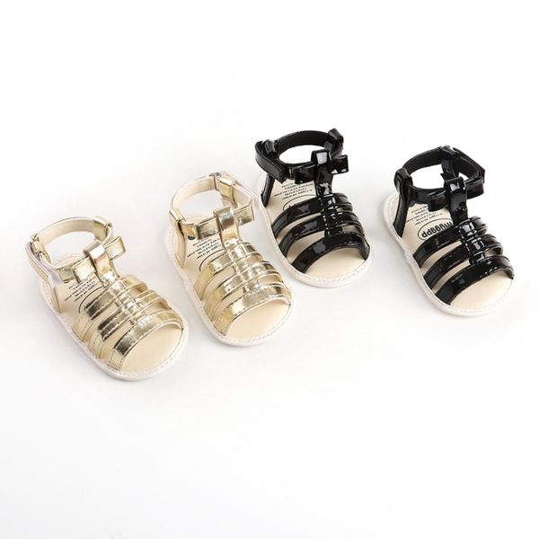 

fashion baby girls breathable anti-slip hollow design summer shoes sandals toddler soft soled first walkers, Black;red