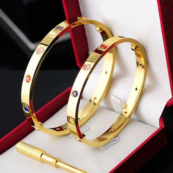 

316l stainless steel bangle tyme lovers h bracelets bangles for women men jewelry bracelet screw bangle gift 2019, Black