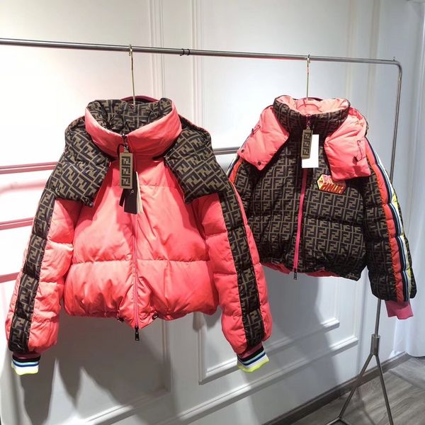 

2019 brand new double faced down jacket 100 white duck down jacket luxury women 039 clothing, Black