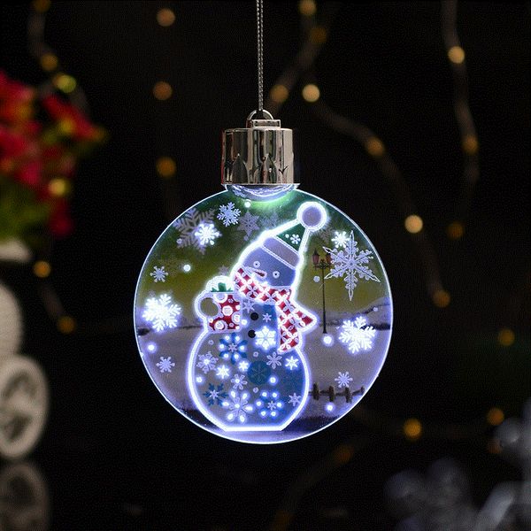 

colorful led lights christmas pendant new year's christmas tree decorations party supplies adornos de navidad para casa