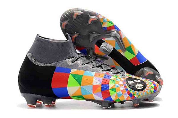 

2019 new mercurial superfly vi 360 elite fg kj 6 xii 12 cr7 mens soccer cleats ronaldo neymar high heel soccer shoes acc football boots