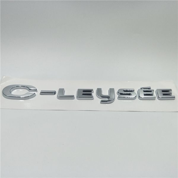 

for citroen c-elysee car styling sticker emblem badge rear trunk logo label decals