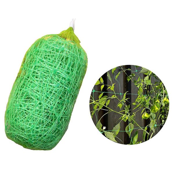 

2x6M Garden Green Nylon Trellis Netting Support Climbing Bean Plant Nets Grow Fence Crawling Net