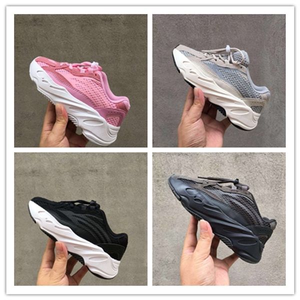 

Детская одежда Обувь Wave Runner 700 Kanye West кроссовки Парни Девушки тренер тапки 700 Спорт