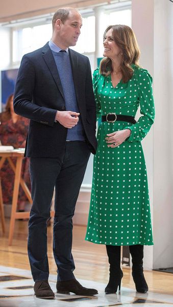 

kate middleton dress summer polka dot long dress v-neck elegant work dresses green with belt, White;black