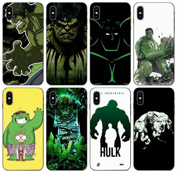 

tongtrade] marvel superhero hulk тонкий чехол для iphone 11 pro x xs max 8s 8 7s 7 6 plus galaxy a80 a8s honor v9 play редми 5 падения удар