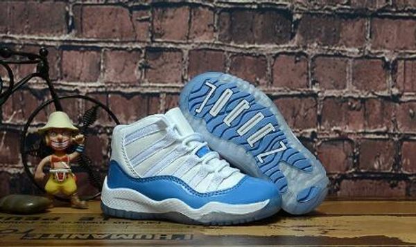 

стильная одежда детская одежда обувь 11 11s бред concord gym red space jam legend голубой черный розовый дышащие обувь тапки для мальчика де, Black