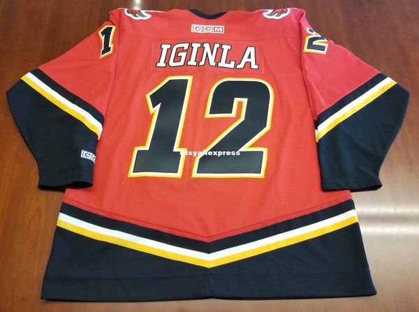 calgary flames ccm jersey