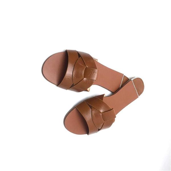 

sandals women flat bottom slippers 2020 summer new muller lazy shoes woven cross decoration flat heel casual beach sandals, Black