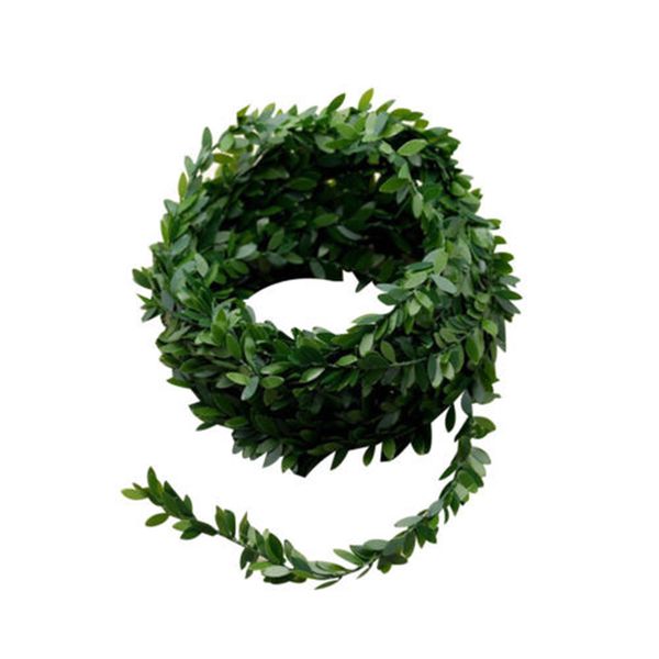 

diy office green leaf garland party vine rope home decor fake plant garden rattan string artificial ivy floral foliage