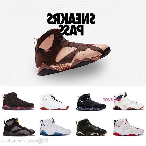 

2019 patta x 7 ray allen olympic 7s men basketball shoes history of flight hare mens raptor sports sneakers 7-13