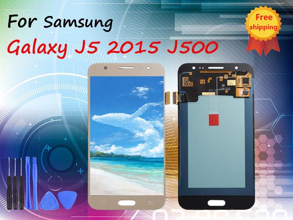 

lcd display 100% tested working touch screen assembly for samsung galaxy j5 j500 lcds display tft brightness adjustable