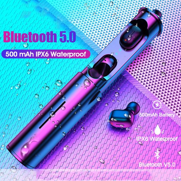 

bluetooth для беспроводной наушник bluetooth 5.0 спц под давлением ipx6 водонепроницаемый беспроводной мини наушник 500мач звука hifi спорти