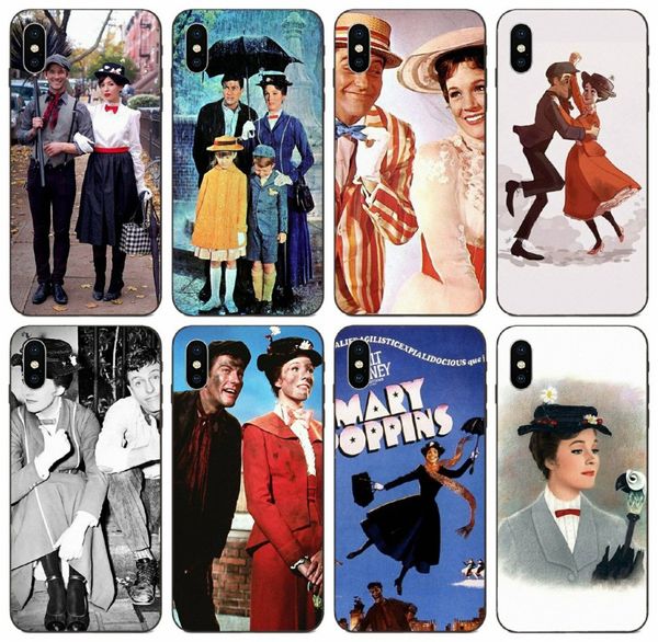 

[tongtrade] vintage mary poppins case for iphone 11 pro 8 7 6s 6p 5s 5p max x xs galaxy j4 j6 j8 honor 7c pro lg k10 2017 case