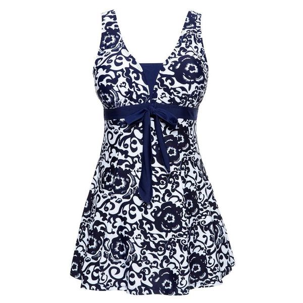 

plus size swimwear female polka print one piece swimsuit women vintage bathing one-piece suits retro large size swimsuit, White;black