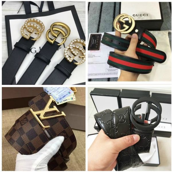 

belt gucci quality men women leather belt letter belt business belts genuine belts 4456, Silver