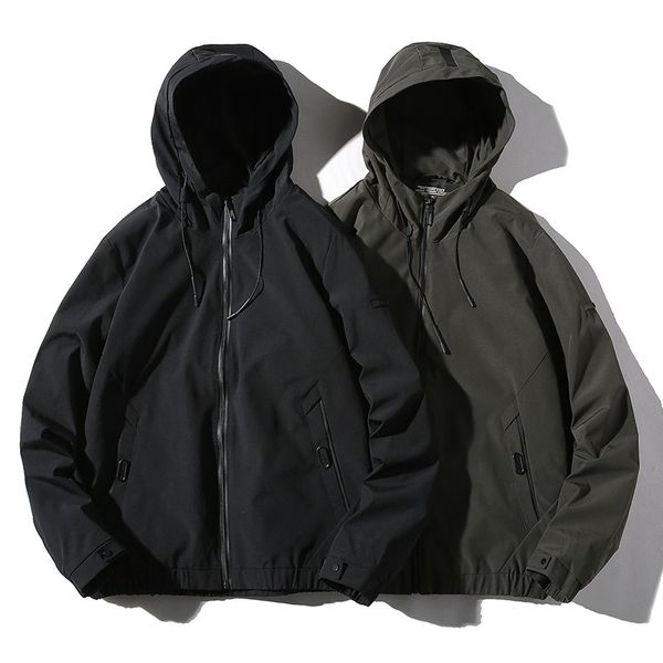 

new jacket men casual baseball jacket spring autumn fashion slim fit men coat thin jackets brand casual clothes quality, Black;brown