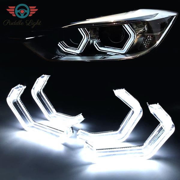 

led angel eyes halo кольца света автомобиля запуск лампы drl для 2 3 4 5 series f30 f31 f34 f10 f13 f18 f22 m2 m3 m4 m5 e90 e81 e82
