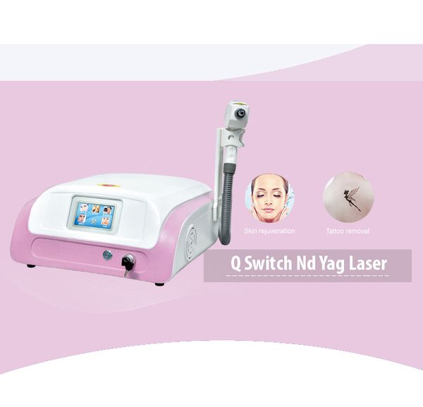 

powerful tattoo removal machine q switched nd yag laser 532nm1064nm1320nmnm eyebrow pigment wrinkle removal laser device beauty equipment, Black