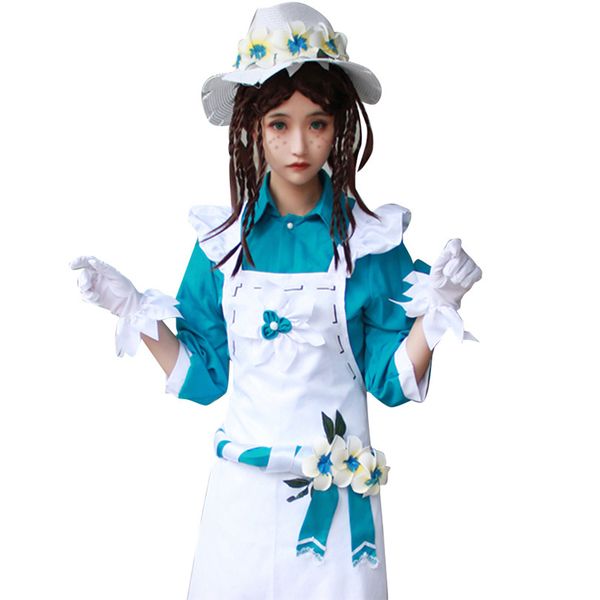 

identity v emma woods gardener cosplay costume carnival halloween costume christmas party, Black