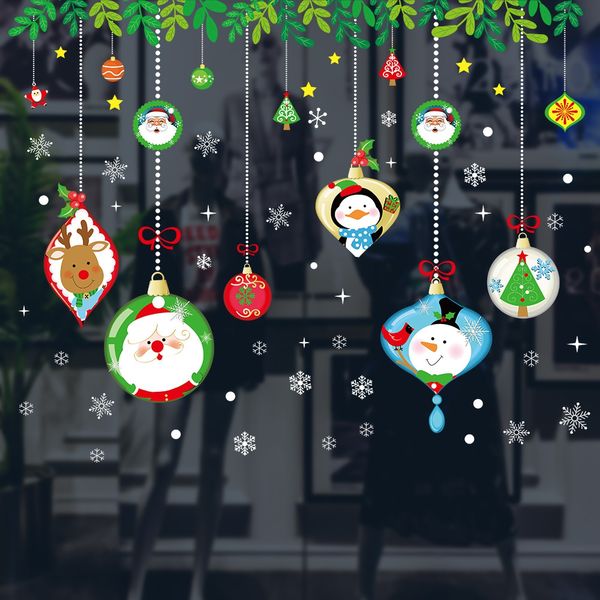 

christmas pvc window wall sticker