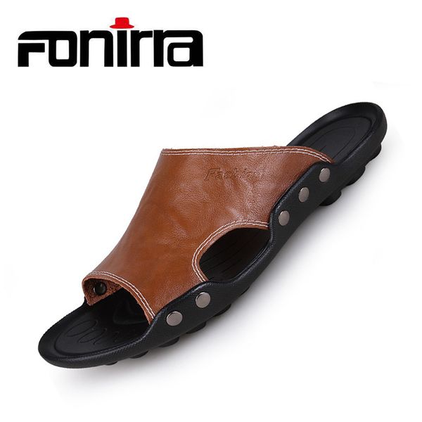 

fonirra summer men sandals flip flops 2019 summer men fashion light sandals male casual outdoor beach waterproof slipper 514, Blue;gray