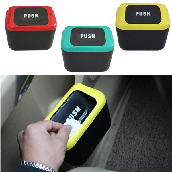 

car trash can garbage attractive trash bin dust case holder car storage box organizer trailer container inside styling