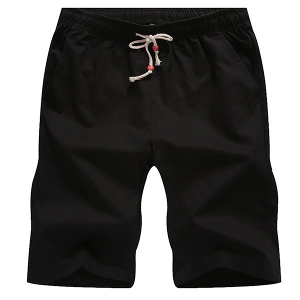 

casual shorts men slim fit 2018 summer fashion cotton breathable male brand clothing shorts homme bermuda trousers big size, White;black