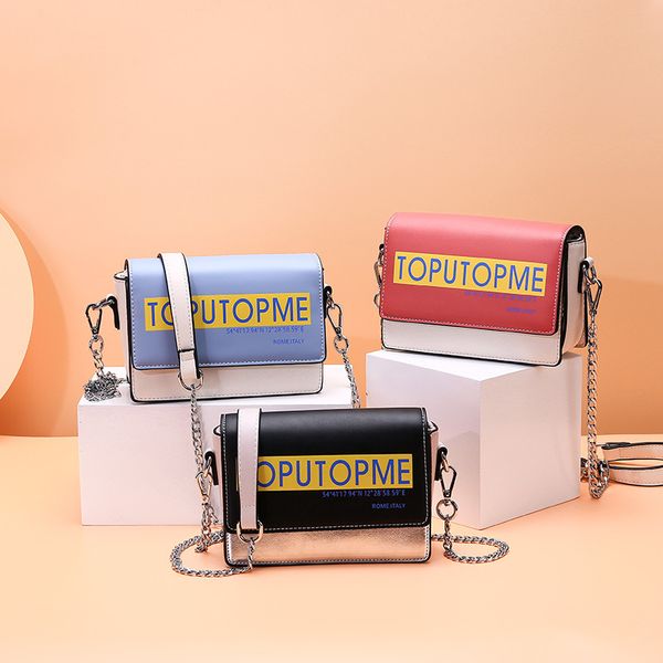 

bags 2019 new korean female summer new small square package shoulder messenger bag
