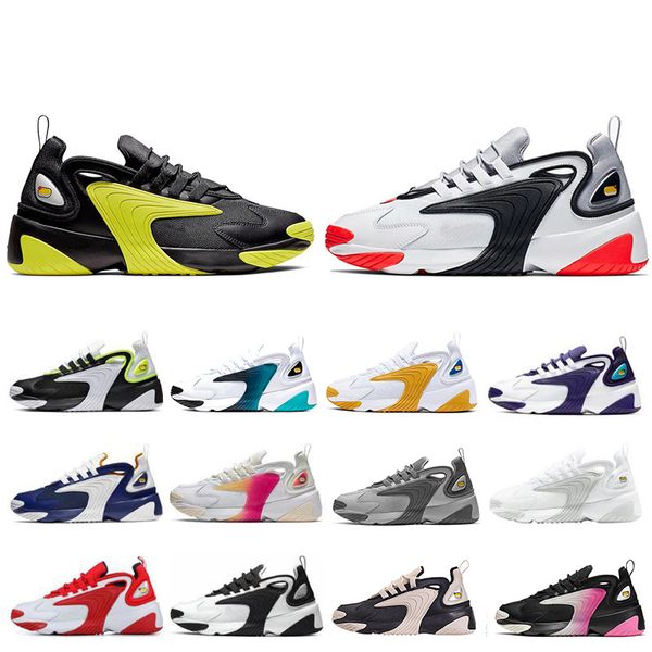 

sale m2k tekno zoom 2k men women running shoes og triple white black volt dynamic yellow light cream sports mens trainers sneakers