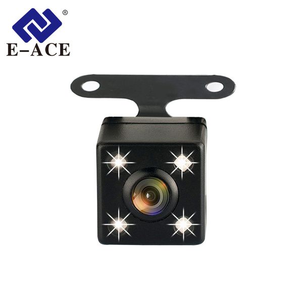 

e-ace car rear view camera backup auto reversing parking camera 4 led night vision waterproof rear for e-ace dvr