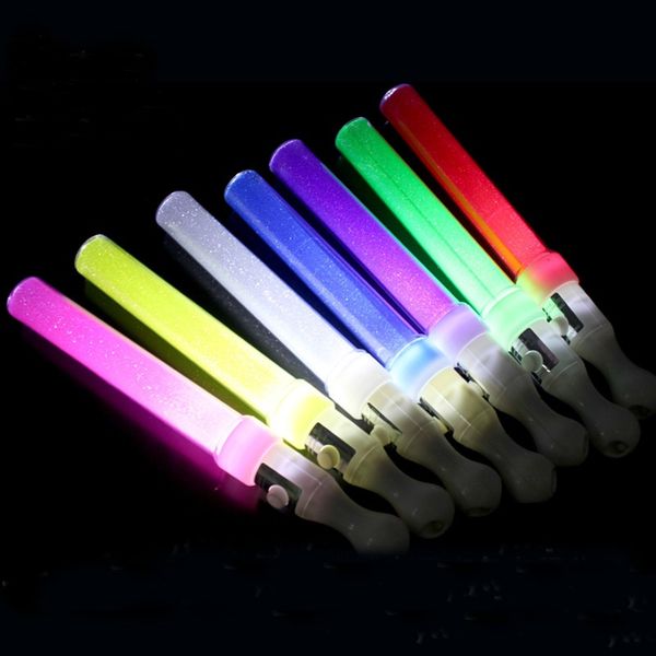 

26cm led glow stick flash magic wand light sticks led wands rave batons dj flashing for party wedding christmas supplies fa2850