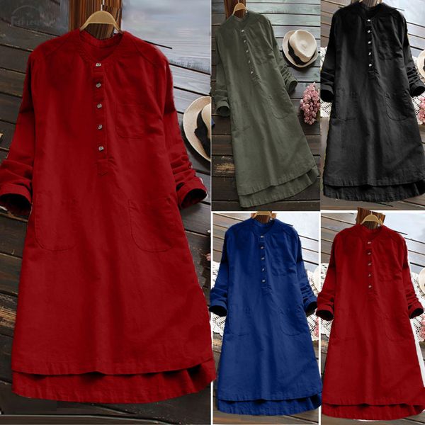 

spring dress women long sleeve loose casual button kimono sleeve blouse shirt dress fashion vintage loose dress vestidos 3, Black;gray