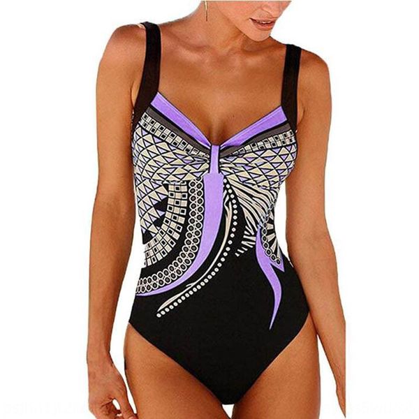 

xize 2019 printed one-piece women's backless xize 2019 printed one-piece swimsuit women's backless swimsuit swimsuit, White;black