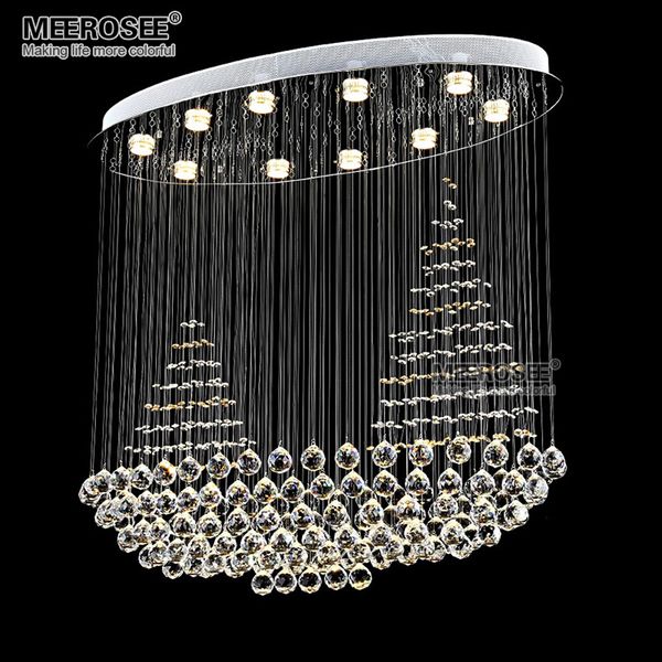 

new arrival modern ceiling light fixture k9 crystal chandelier light for preject living room lustres de sala indoor lighting 100% guarantee