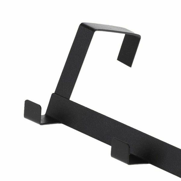 

over the door 5 hooks home bathroom organizer rack clothes coat hat towel hanger good load-bearing wrought iron material 2020 7p hooks rai