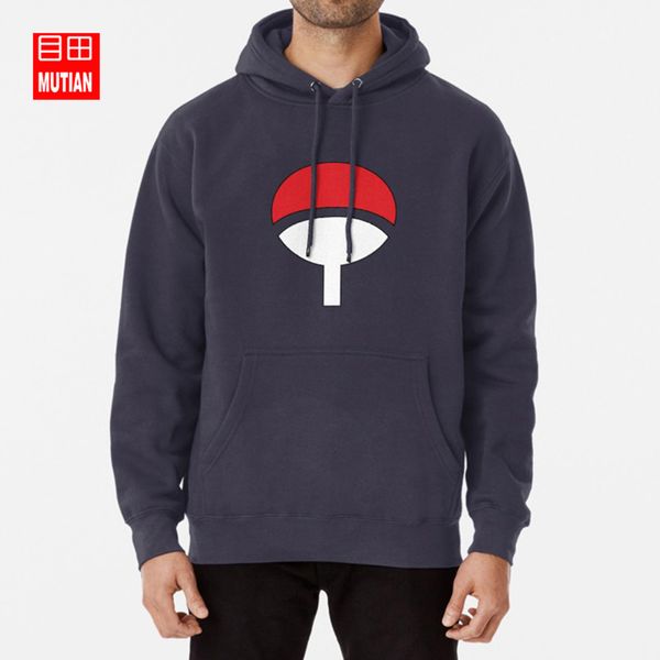 

uchiha clan символ hood толстовки толстовки, Black