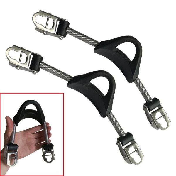 

2pcs scuba diving stainless steel spring fin straps diver heel straps gear