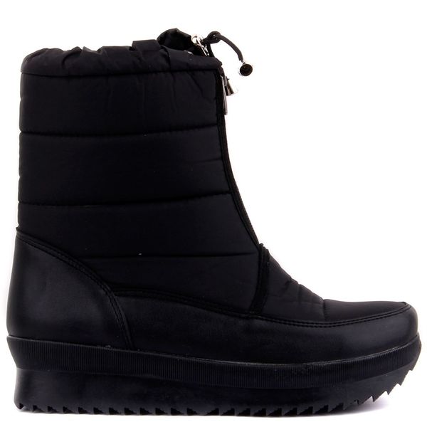 

moxee-black color lace-up women boots