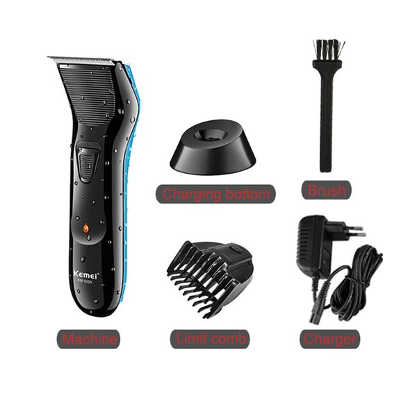 

kemei rechargable electric hair trimmer km-5025 waterproof professional hair female trimmer engravin hairline sweet07 nokjl