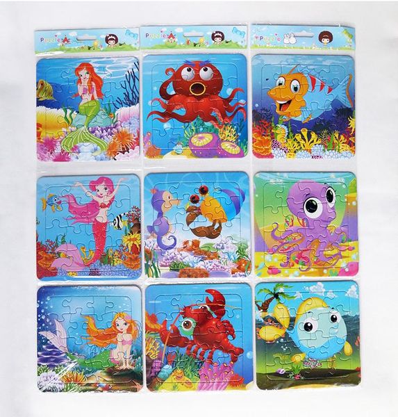 

new 2019 puzzle children's paper small puzzle baby early education educational toys children cartoon puzzle gifts